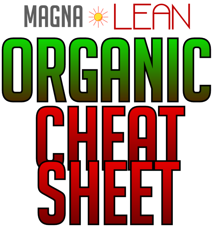 ORGANIC CHEAT SHEET