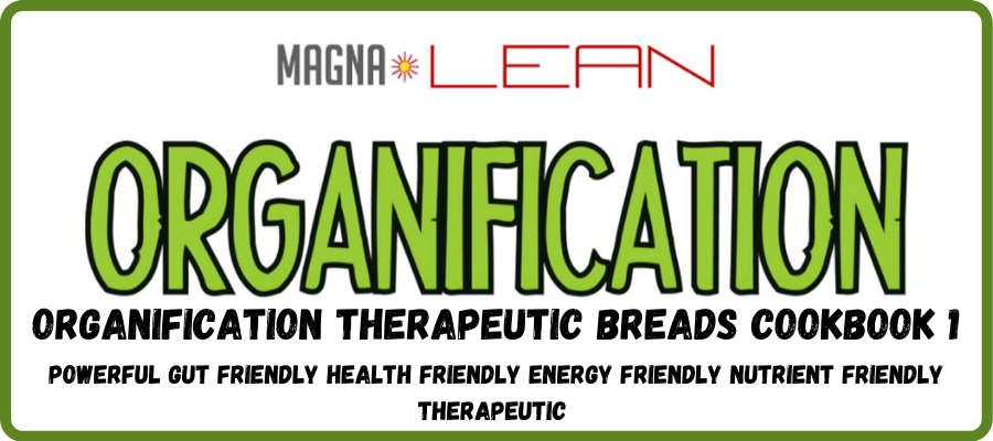 ORGANIFICATION therapeutic BREADS COOKBOOK 1