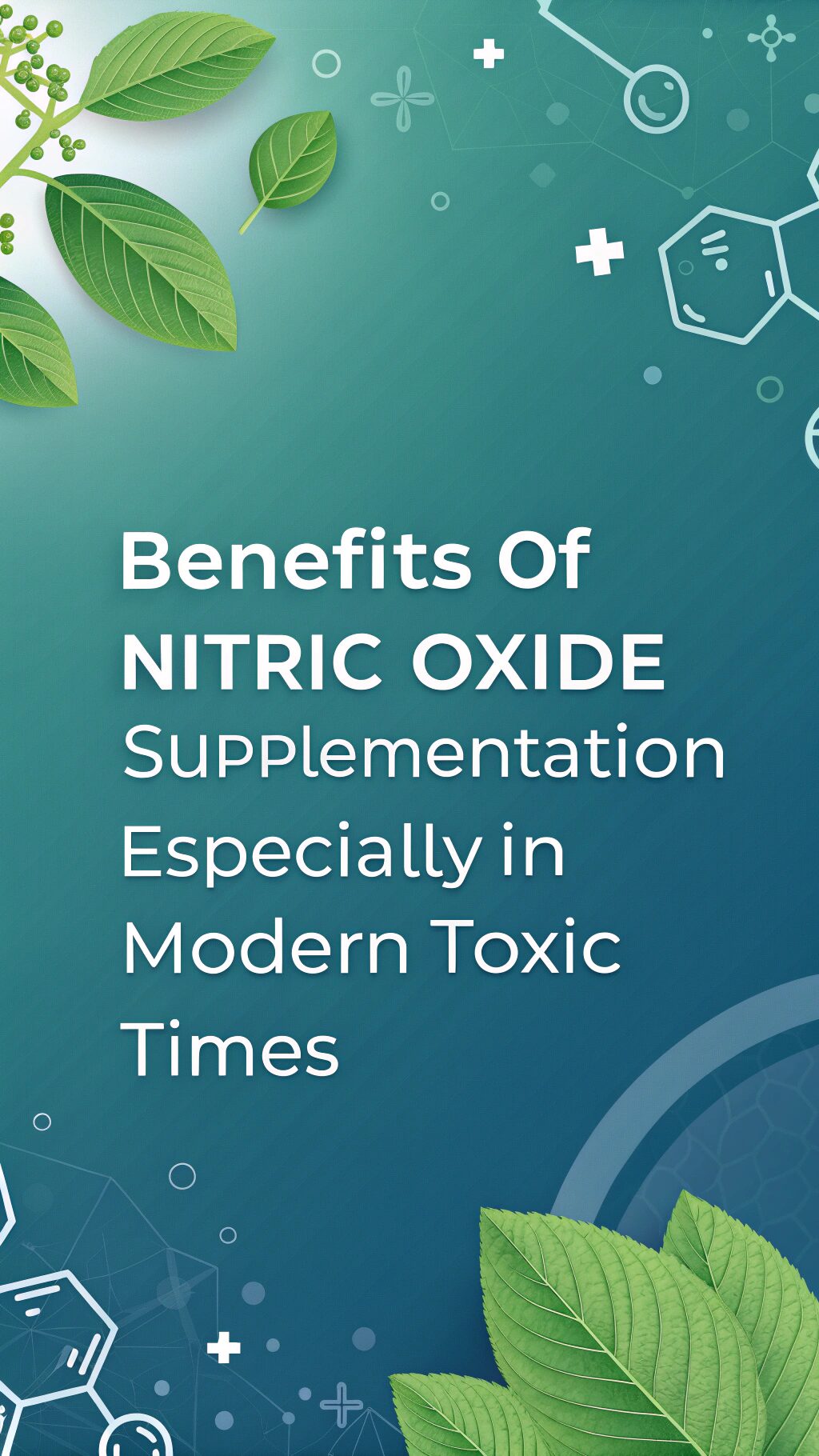 Benefits of Nitric Oxide Supplementation Especially in Modern Toxic Times