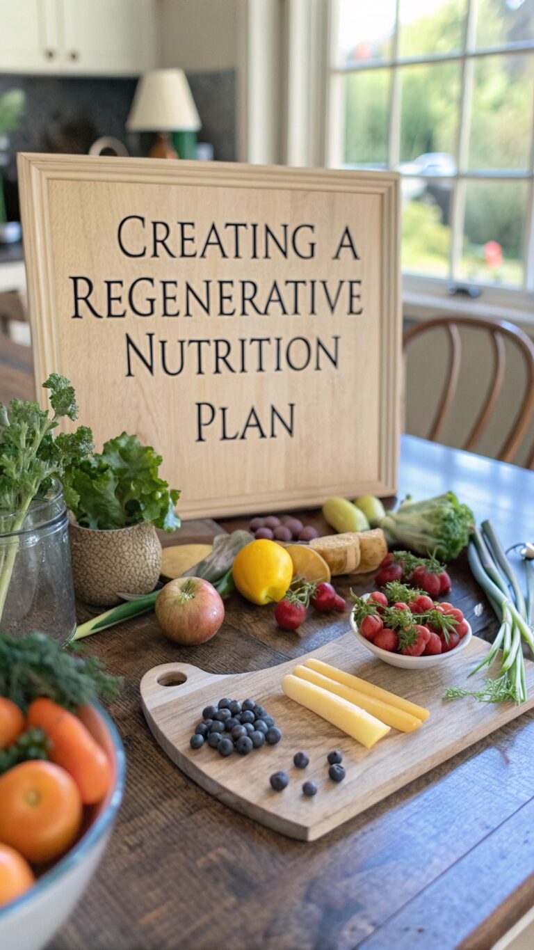 Creating a Regenerative Nutrition Plan