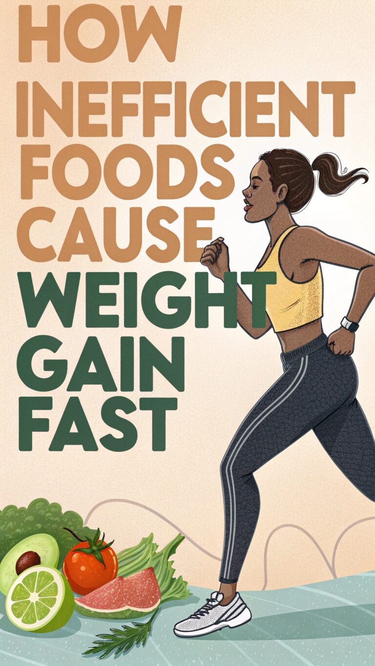 How Inefficient Foods Cause Weight Gain Fast