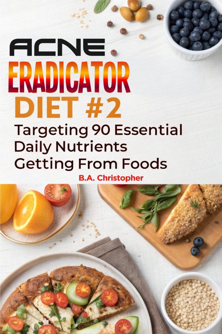 Acne ERADICATOR Diet #2 - Book Cover 4000x6000