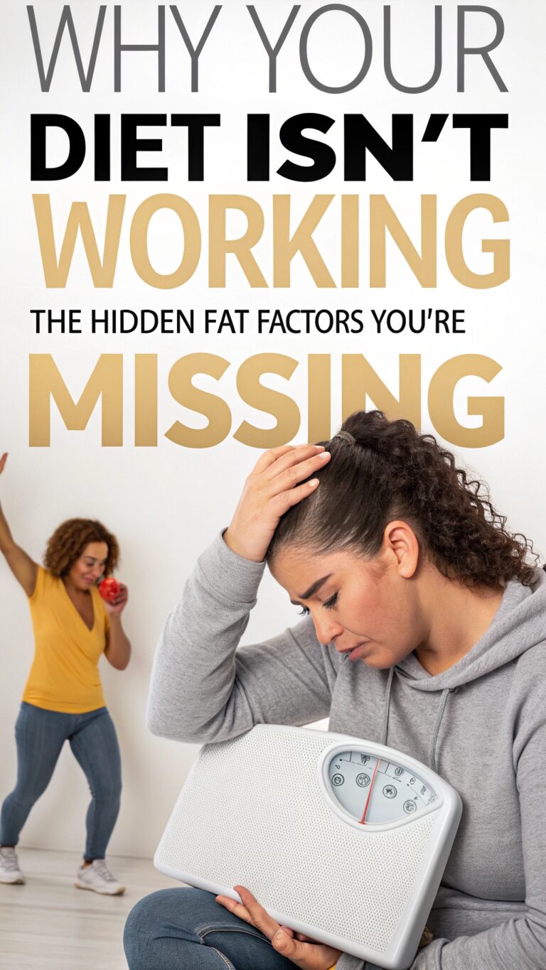Why Your Diet Isn't Working: The Hidden Fat Factors You're Missing