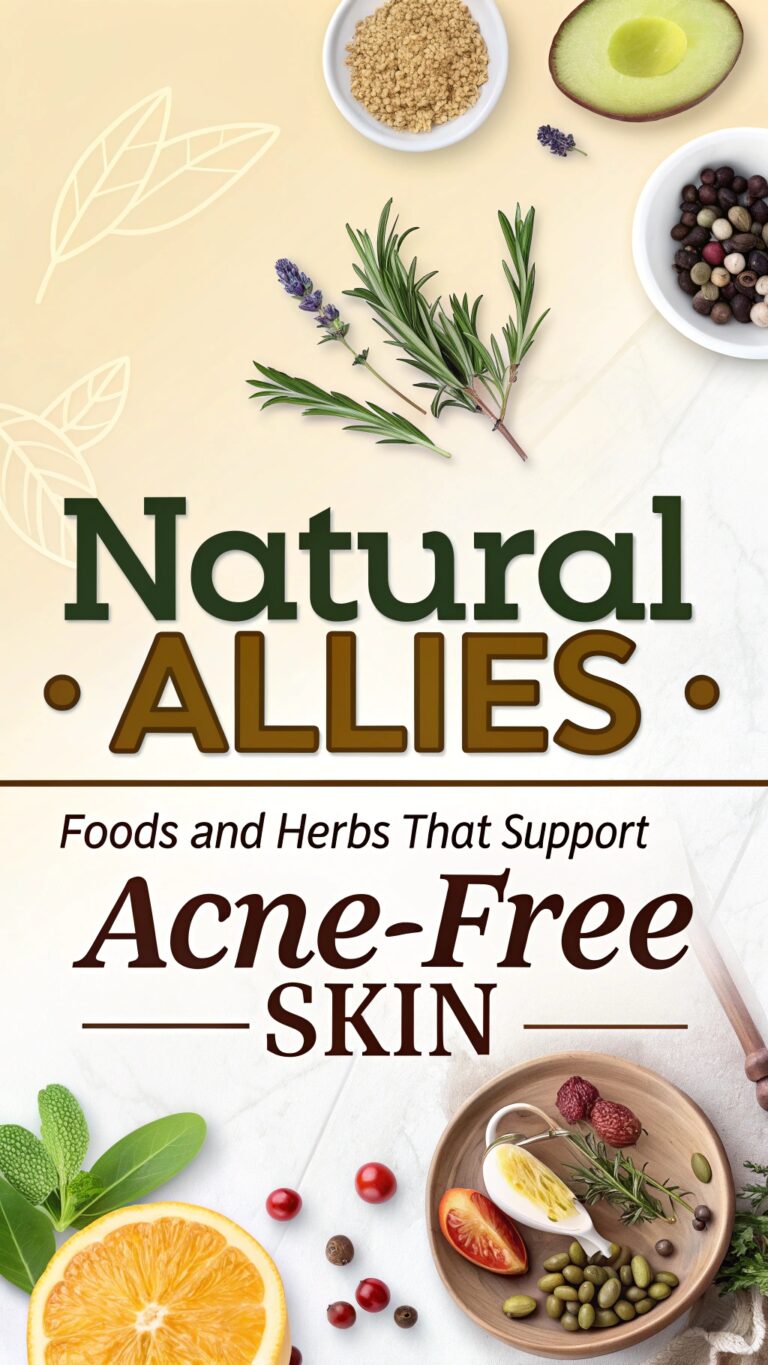 Natural Allies - Foods and Herbs That Support Acne-Free Skin