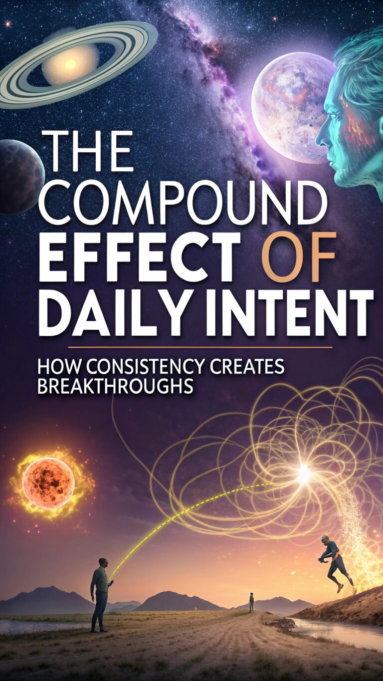 The Compound Effect of Daily Intent – How Consistency Creates Breakthroughs