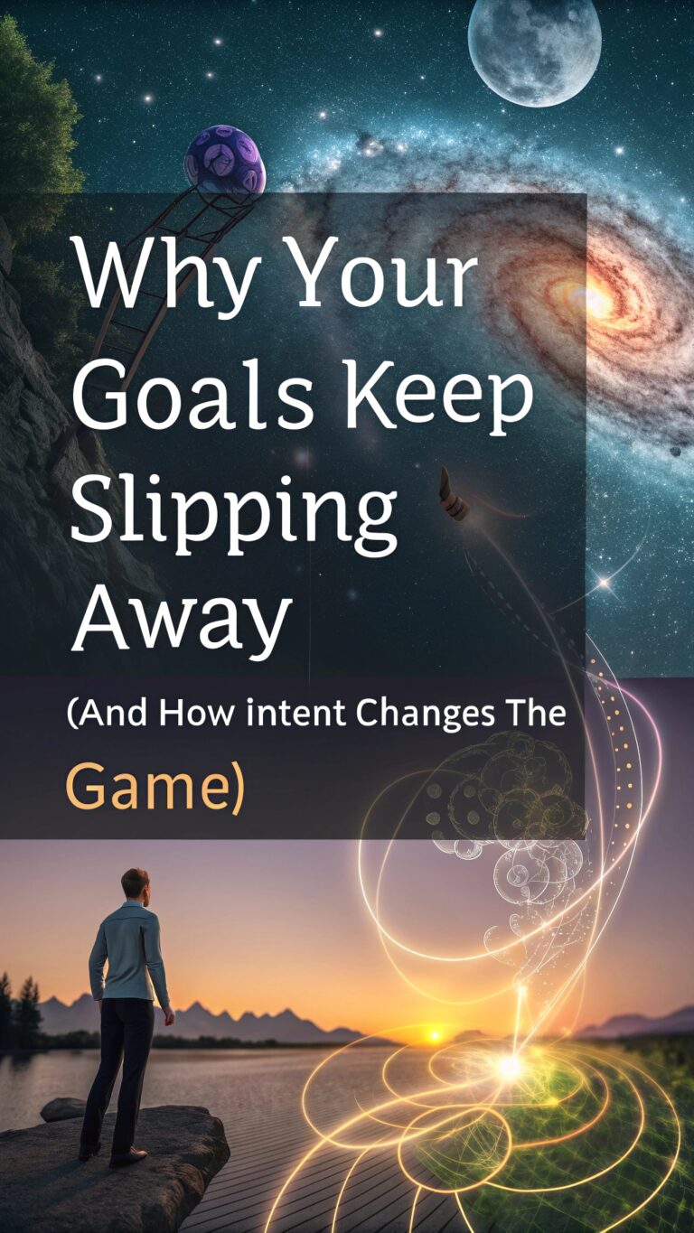 Why Your Goals Keep Slipping Away (And How Intent Changes the Game)