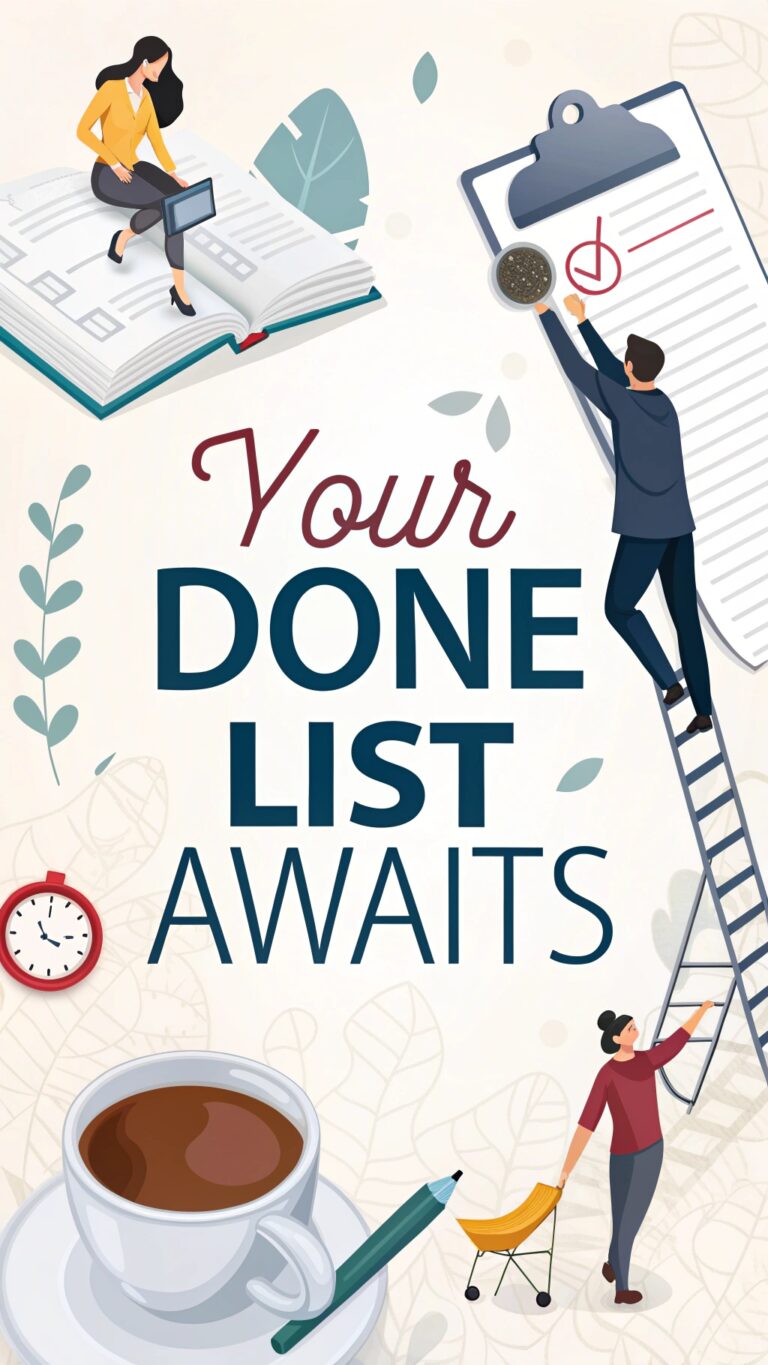 Your DONE List Awaits